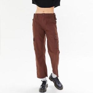 Brown cargo pants from Urban Outfitters